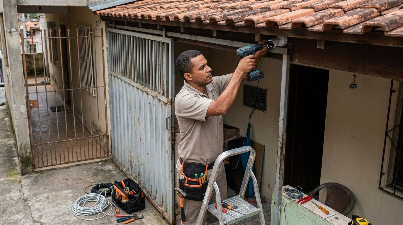 Instalação de Câmeras de Segurança perto de mim em Divinópolis‑MG