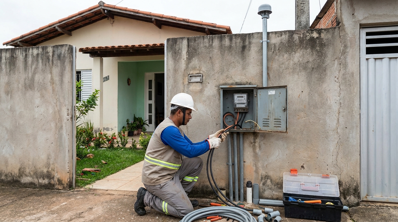 Instalação de Padrão de Energia perto de mim em Divinópolis‑MG