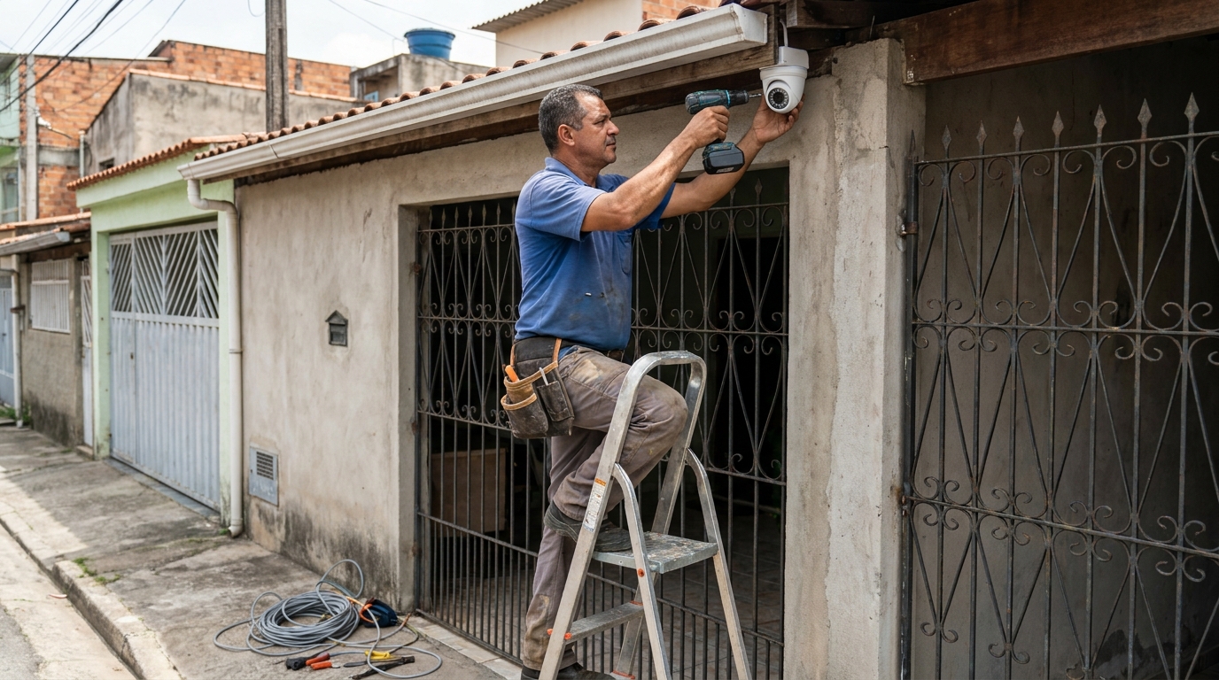 Instalacao de sistema de monitoramento em Divinópolis‑MG