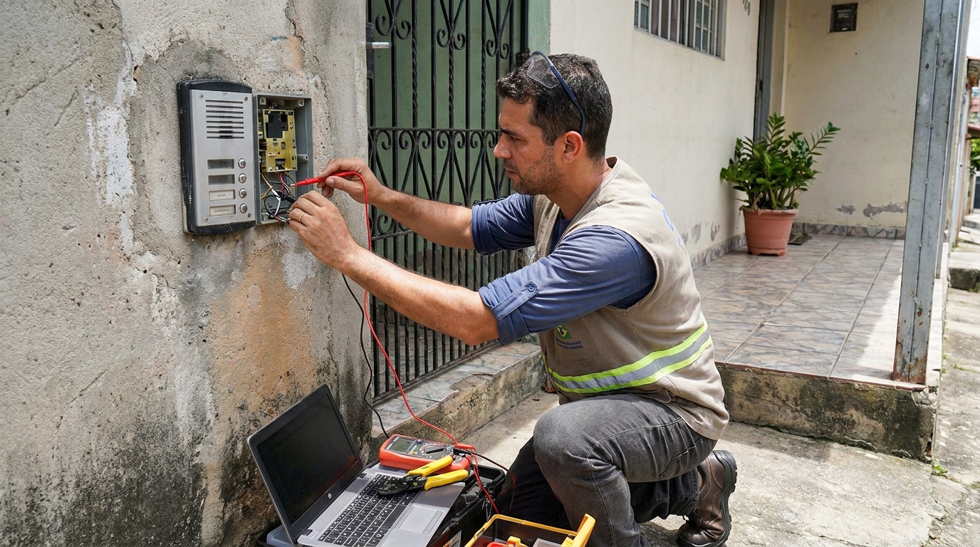 Reparo de interfone em Divinópolis‑MG